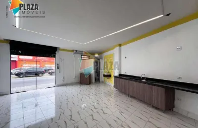 Loja para alugar, 45 m² por r$ 2.700,00/mês - boqueirão - praia grande/sp
