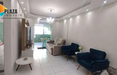 Apartamento 2 dormitórios, 1 suíte à venda, 101 m² por r$ 650.000 - canto do forte - praia grande/sp