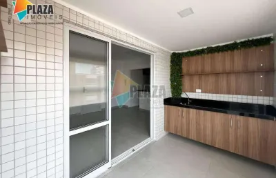 Apartamento com 2 dormitórios para alugar, 84 m² por r$ 4.500,00/mês - canto do forte - praia grande/sp