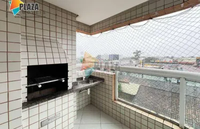 Apartamento com 1 dormitório para alugar, 45 m² por r$ 2.300,00/mês - aviação - praia grande/sp