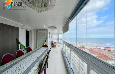 Apartamento com 3 dormitórios à venda, 151 m² por r$ 1.500.000,00 - vila assunção - praia grande/sp