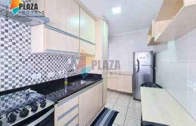 Apartamento com 1 dormitório para alugar, 53 m² por r$ 2.400,02/mês - tupi - praia grande/sp