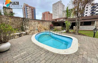 Casa com 3 dormitórios para alugar, 80 m² por r$ 6.000,00/mês - tupi - praia grande/sp