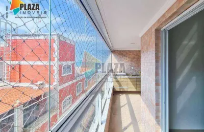 Apartamento 1 dormitório com 1 suíteà venda, 53 m² por r$ 489.000 - aviação - praia grande/sp