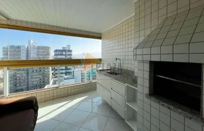 Apartamento com 2 dormitórios para alugar, 83 m² por r$ 4.000,00/mês - tupi - praia grande/sp