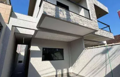 Casa com 3 dormitórios à venda, 130 m² por r$ 1.100.000,00 - canto do forte - praia grande/sp