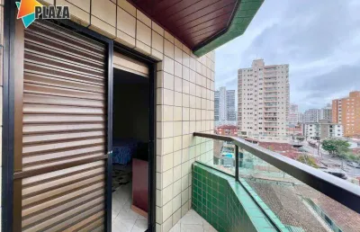 Apartamento 1 dormitório à venda, 73 m² por r$ 350.000 - tupi - praia grande/sp