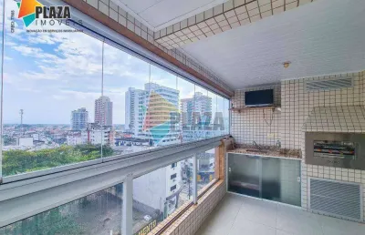Apartamento 2 dormitórios com 1 suíte à venda, 83 m² por r$ 779.000 - boqueirão - praia grande/sp