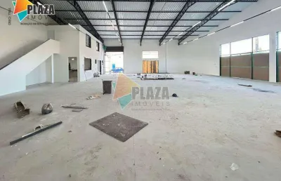 Galpão para alugar, 500 m² por r$ 20.000,02/mês - tupi - praia grande/sp