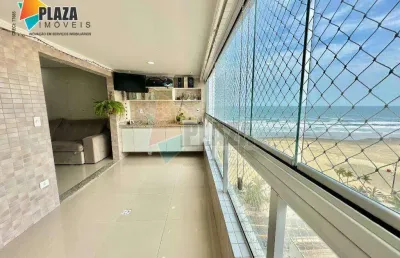 Apartamento com 2 dormitórios para alugar, 79 m² por r$ 5.500,00/mês - aviação - praia grande/sp