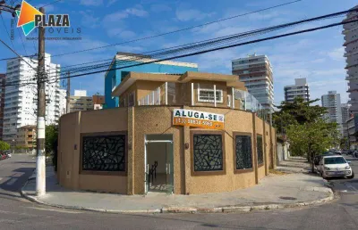 Loja para alugar, 200 m² por r$ 8.500,00/mês - vila guilhermina - praia grande/sp