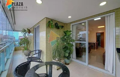 Apartamento com 2 dormitórios à venda, 85 m² por r$ 850.000,00 - canto do forte - praia grande/sp