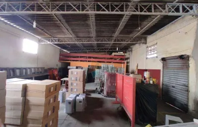 Galpão para alugar, 130 m² por r$ 4.400,00/mês - vila antártica - praia grande/sp