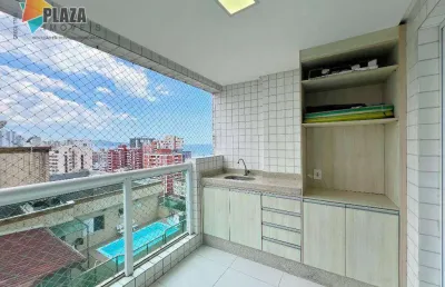 Apartamento à venda, 97 m² por r$ 570.000,00 - tupi - praia grande/sp