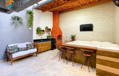 Casa à venda, 181 m² por r$ 900.000,00 - tupi - praia grande/sp
