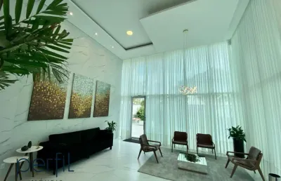 Apartamento à venda  com uma suite + 1 dormitório, 67m2 privativos, em home club no centro de joinville