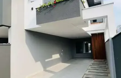 Sobrado geminado a venda 3 suítes bairro bom retiro joinville sc