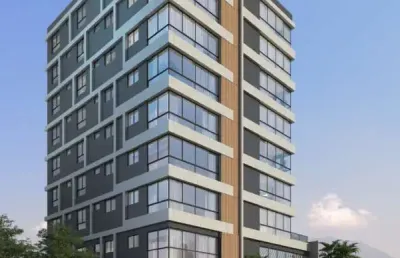 Apartamento na praia a venda com três suítes no bairro itacolomi - balneário piçarras/ sc