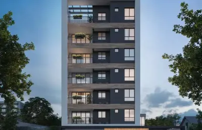 Apartamento em construção a venda com três quartos sendo uma suíte no bairro anita garibaldi - joinville/ sc