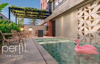 Apartamento em construção - 1 suíte + 1 quarto - bairro santo antônio - joinville/sc.