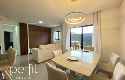 Apartamento giardino a venda com três quartos sendo uma suíte no bairro costa e silva - joinville/ sc