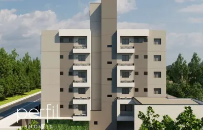 Apartamento em construção a venda com dois quartos sendo uma suíte no bairro costa e silva - joinville/ sc