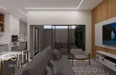 Sobrado de 3 quartos com suíte e 2 vagas de garagem na glória, joinville-sc: 101,90m²