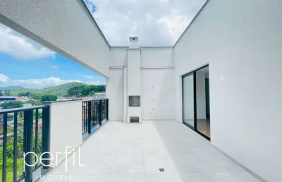 Cobertura nova a venda 2 suítes mais 1 quarto bairro anita garibaldi joinville sc