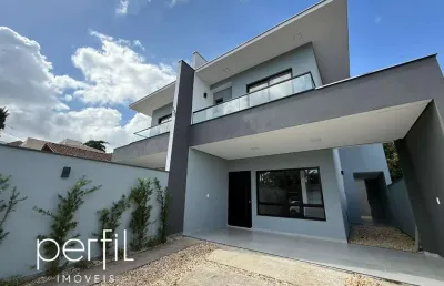 Sobrado a venda com 3 suítes no bairro bom retiro - joinville/ sc