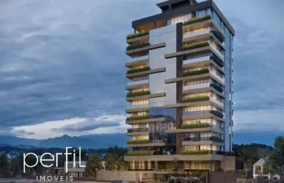 Apartamento em construção à venda - 4 suítes, sendo 1 máster - bairro américa - joinville/sc.