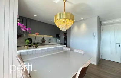 Apartamento 1 suíte e 2 demi-suite no bairro anita garibaldi - joinville, sc
