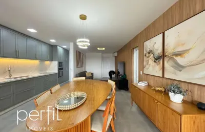 Apartamento 3 dormitórios sendo 3 suítes e 2 vagas de garagem no bairro américa - joinville, sc