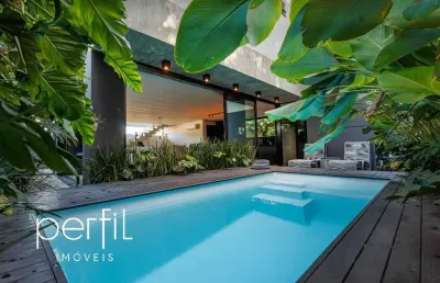 Casa em condomínio à venda em joinville-sc, vila nova: 3 suítes, 2 salas, 2 vagas, 242,14m².