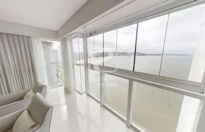 Apartamento frente mar mobiliado, decorado e equipado - ibiza towers, barra sul, balneário camboriú - sc