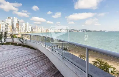 Apartamento frente mar no edificio ibiza towers em balneario camboriu, centro, balneário camboriú - sc