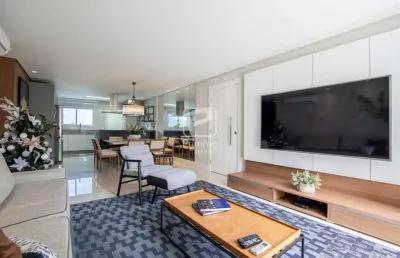 Apartamento 3 suítes com terraço privativo e 4 vagas de garagem, centro, balneário camboriú - sc