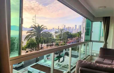 Apartamento frente mar em balneário camboriú , centro, balneário camboriú - sc