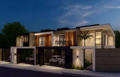 Casa com 3 dormitórios à venda, 116 m² por r$ 695.000,00 - saguaçu - joinville/sc