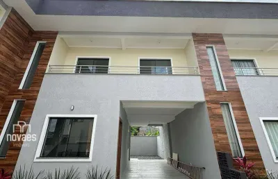 Sobrado com 3 dormitórios à venda, 116 m² por r$ 625.000,00 - bom retiro - joinville/sc