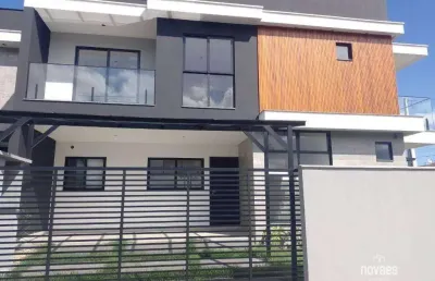 Sobrado novo com suíte e 2 dormitórios à venda, 151 m² por r$ 990.000 - bom retiro - joinville/sc - analisa permuta!