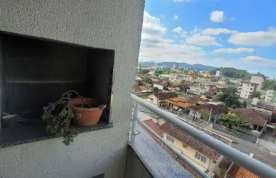 Apartamento com 2 dormitórios para alugar, 49 m² por r$ 2.630,00/mês - costa e silva - joinville/sc