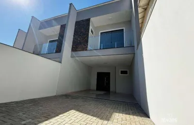 Sobrado com 3 dormitórios à venda, 147 m² por r$ 829.000,00 - bom retiro - joinville/sc