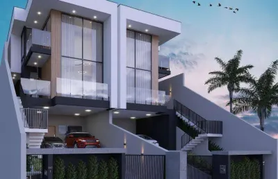 Sobrado com 3 dormitórios à venda, 192 m² por r$ 1.490.000,00 - saguaçu - joinville/sc