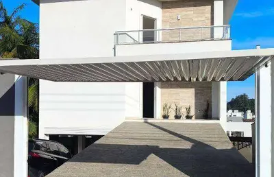 Casa com 3 dormitórios para alugar, 320 m² por r$ 7.990,01/mês - iririú - joinville/sc