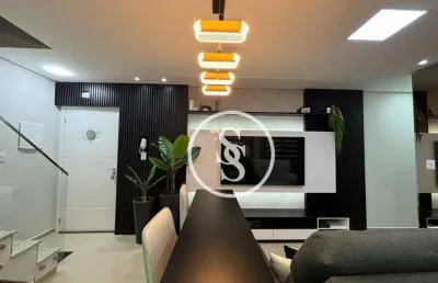 Cobertura com 2 dormitórios à venda, 82 m² por r$ 696.000,00 - jardim bela vista - santo andré/sp