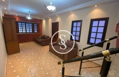 Sobrado com 4 dormitórios à venda, 252 m² por r$ 850.000,00 - jordanópolis - são bernardo do campo/sp
