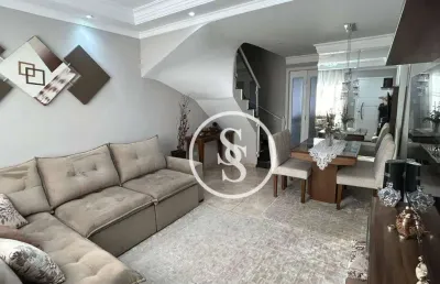 Casa no condomínio aldeia das serras com 3 dormitórios à venda, 127 m² por r$ 800.000 - demarchi - são bernardo do campo/sp