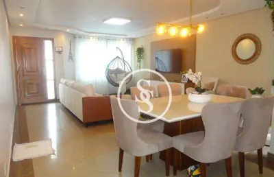 Sobrado com 3 dormitórios à venda, 258 m² por r$ 1.150.000,00 - assunção - são bernardo do campo/sp