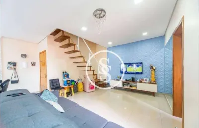 Cobertura com 2 dormitórios à venda, 140 m² por r$ 600.000,00 - santo andré - santo andré/sp