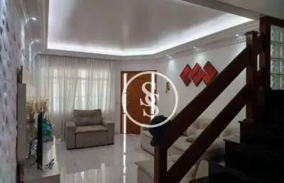 Sobrado com 3 dormitórios à venda, 150 m² por r$ 1.040.000,00 - assunção - são bernardo do campo/sp